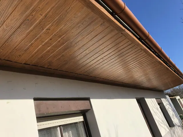 Dachuntersicht-Verkleidung – Referenz von BM Tetőfedés